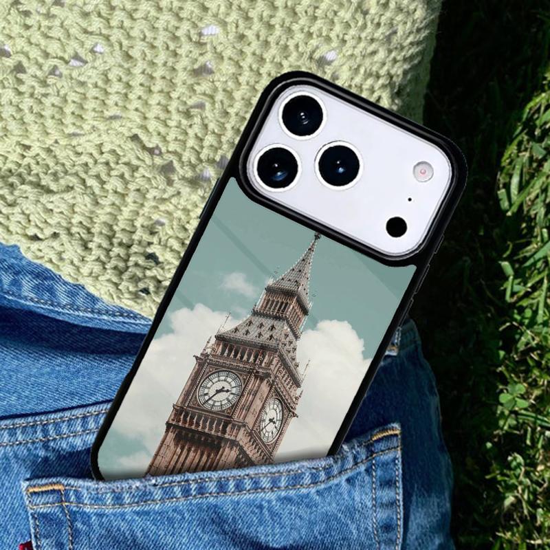 London Bus England Big Ben mobile phone case Compatible with IPhone 17 16 15 14 13 12 11Pro Max 17 Air cover