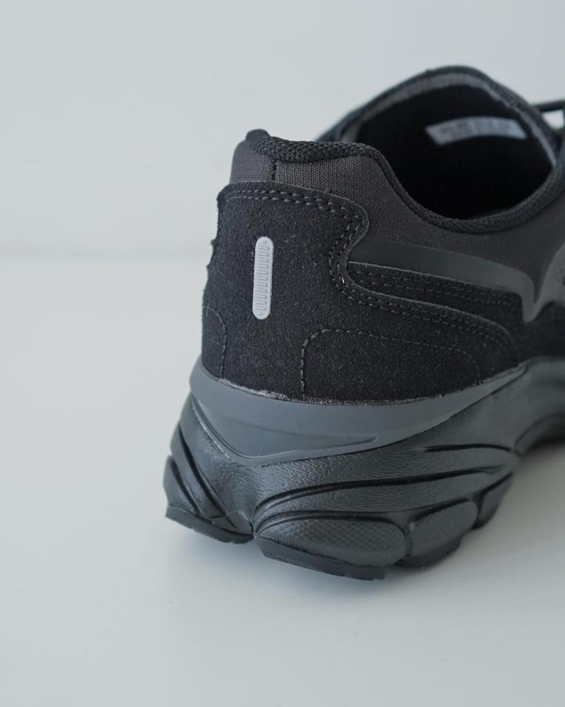 Moonstar Eight Tenth TRASDEN Size 2E Sneakers, Black, 27.0 cm,