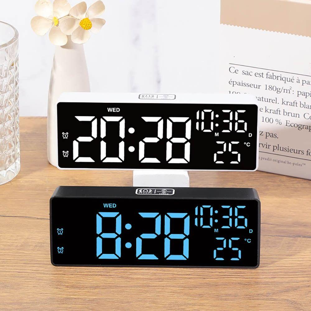 Temperature Alarm Clocks Date Digital LED Clocks High Quality Display Table Clock  for Bedroom