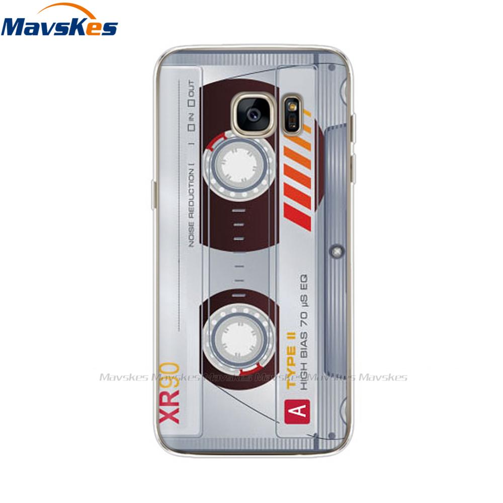 Custodia in Silicone Cartone Animato Per Samsung Galaxy S7 Custodie Cover Fiore Morbido TPU Custodia per Telefono Per Samsung S7 edge G930F G930FD G930W8 Funda