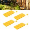 20Pcs Queen Bee Cages Yellow Plastic Capture Box Beekeeping Transport Tool Beekeeper Equipment