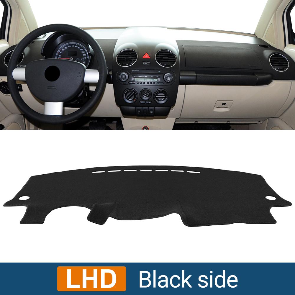 For Volkswagen VW New Beetle 2003 2004 2005 2006 2007 2008 2009 2010 2011 Car Dashboard Cover Avoid Light Mats trument Carpet LHD Black Side