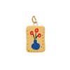 Heart-shaped Square Plate Animal Pendant DIY Jewelry Accessories, Copper-Plated, Fashionable and Colorfast