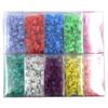 1000 Pcs Bird Clip Ring ID 9mm Plastic Digital Markup Parrot Pigeons 10 Colors Marking Ring Bird Training Foot Ring