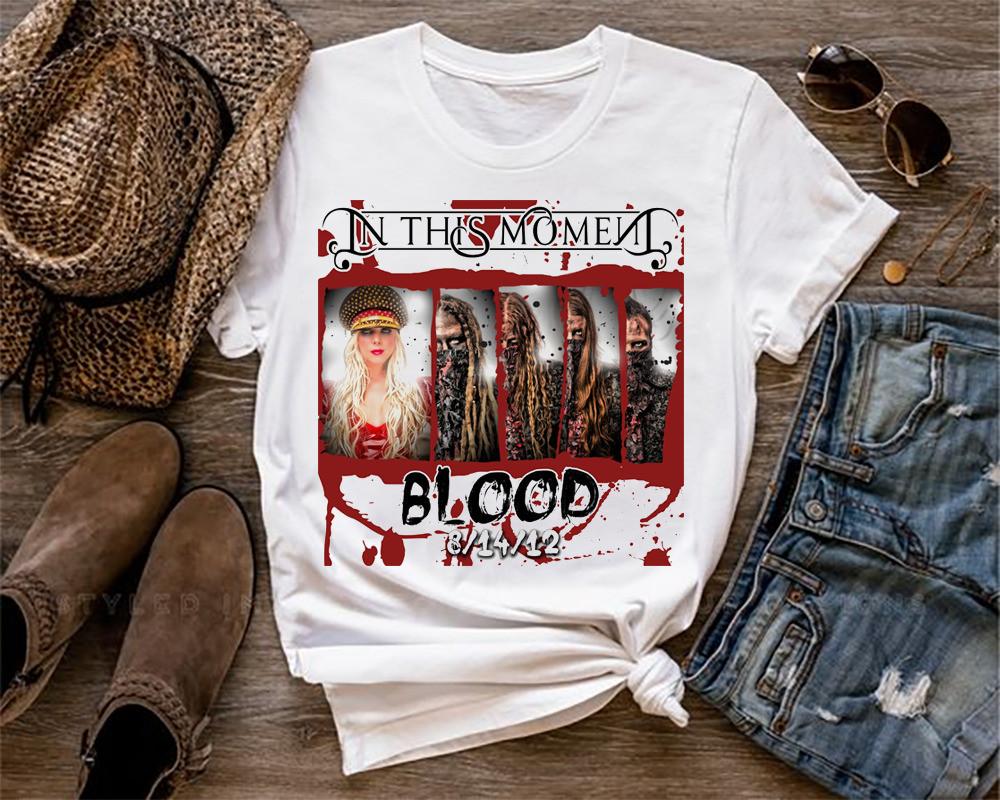 In This Moment Shirt Tour White Unisex S-234XL Shirt ND260 Unisex T-Shirt XL