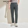 Baoxiniao Men's Tapered Business Casual Solid Pants ETD231214S