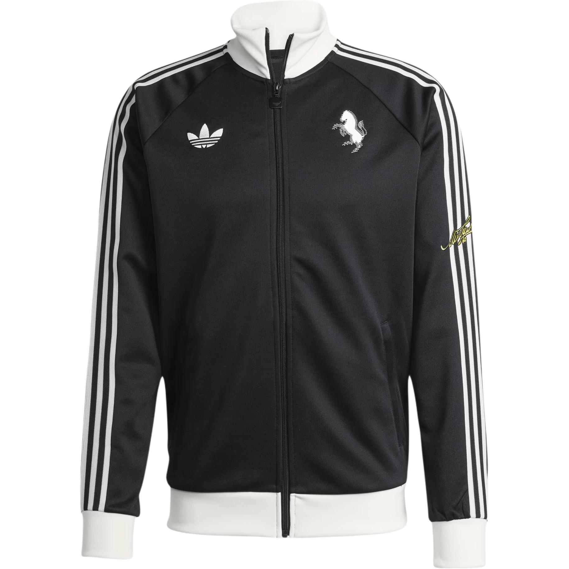 Adidas Originals Juventus FC OG Track Top Full Zip Long Sleeve Retro Football Jacket Men Black KB4452 XXXL