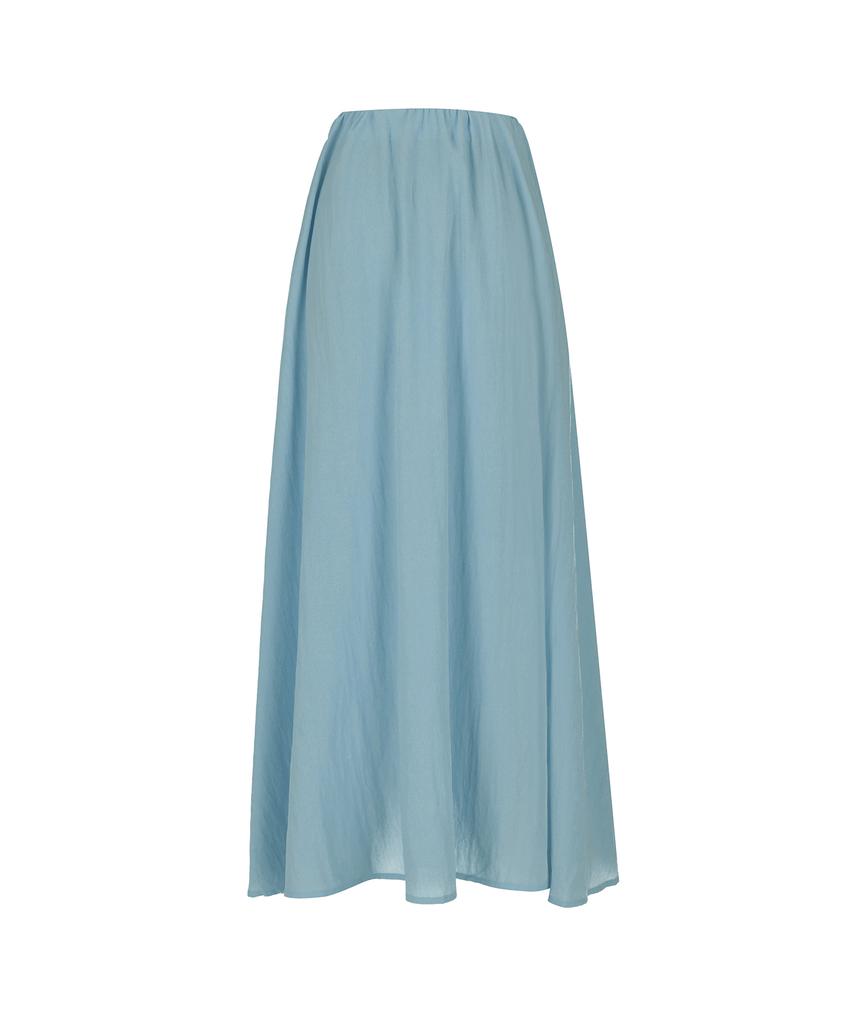 VISITINNEWYORK In-Banding Flare Long Skirt (Vb4Srf1)