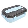 Lunch Box 1000ml Two Compartments Safe Durable Good Sealing Performance Portable Bento Box