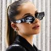 Cat Eye Sunglasses Female Male Retro Mirror Stylish Sun Eyewear Female Male Unisex Lens Unique Colors Oculos De Sol