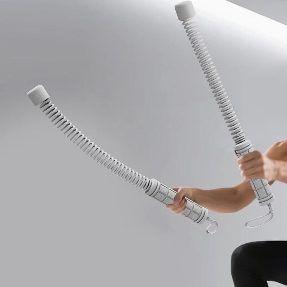 Soft Rubber Battle Rope Non Slip Handle Training Ropes Fitness Strength Training Rope  Home Gym