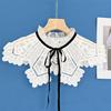 Hollow Shirt Collar Detachable Embroidery Faux Collar Female Clothes Accessories