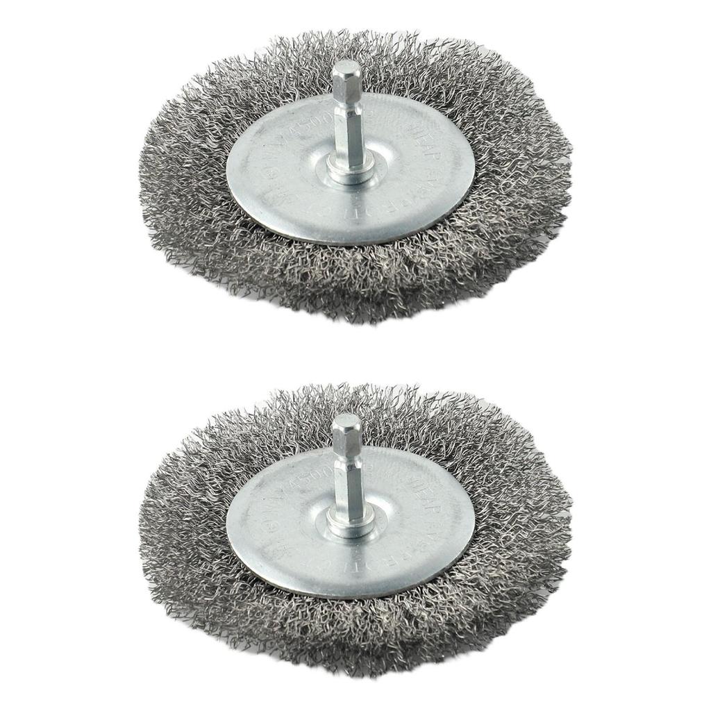 2pcs Electric Joint Brush Replacement Brush Wire Brush Set for EFB 400 Blister