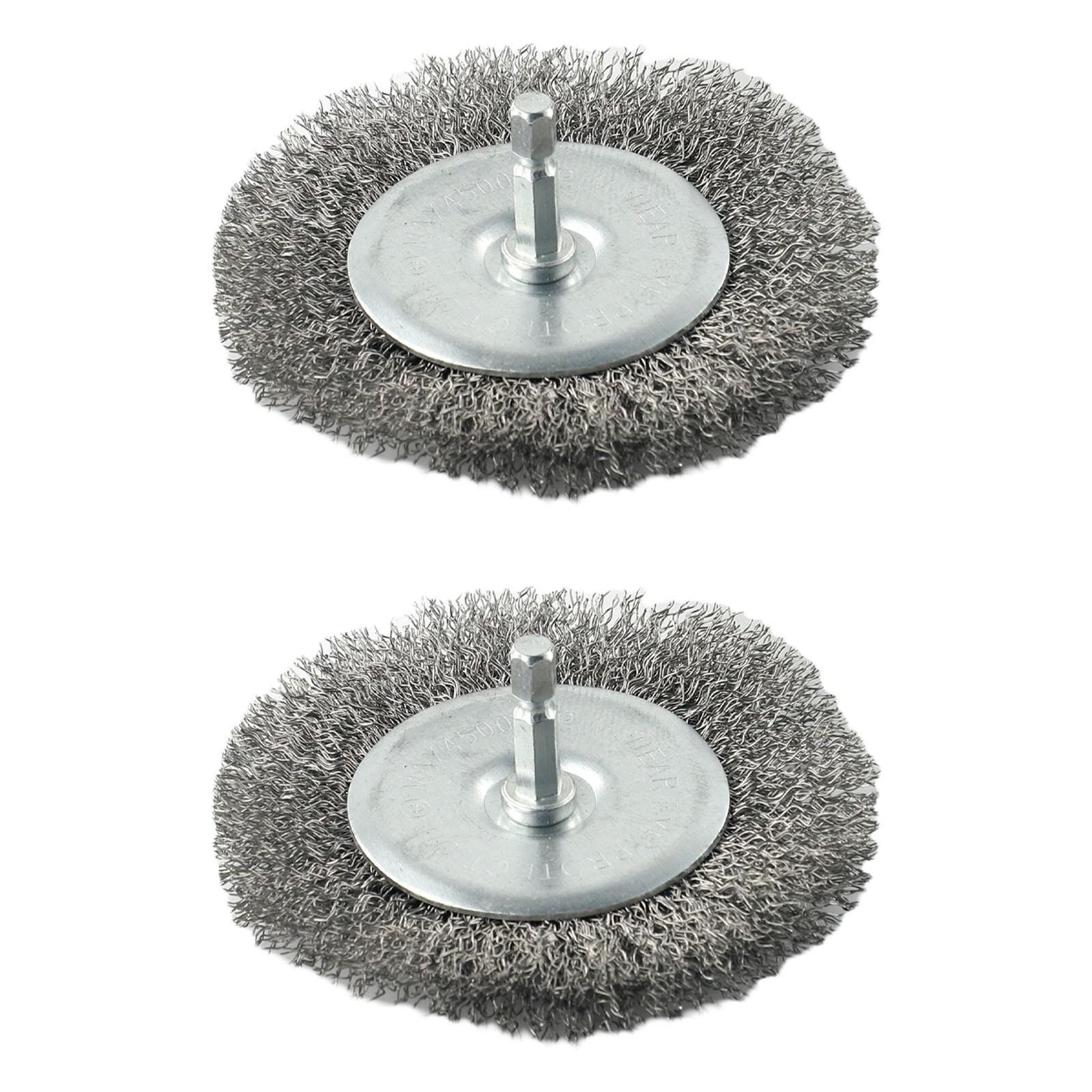

2pcs Electric joint brush replacement brush wire brush set for EFB 400 blister