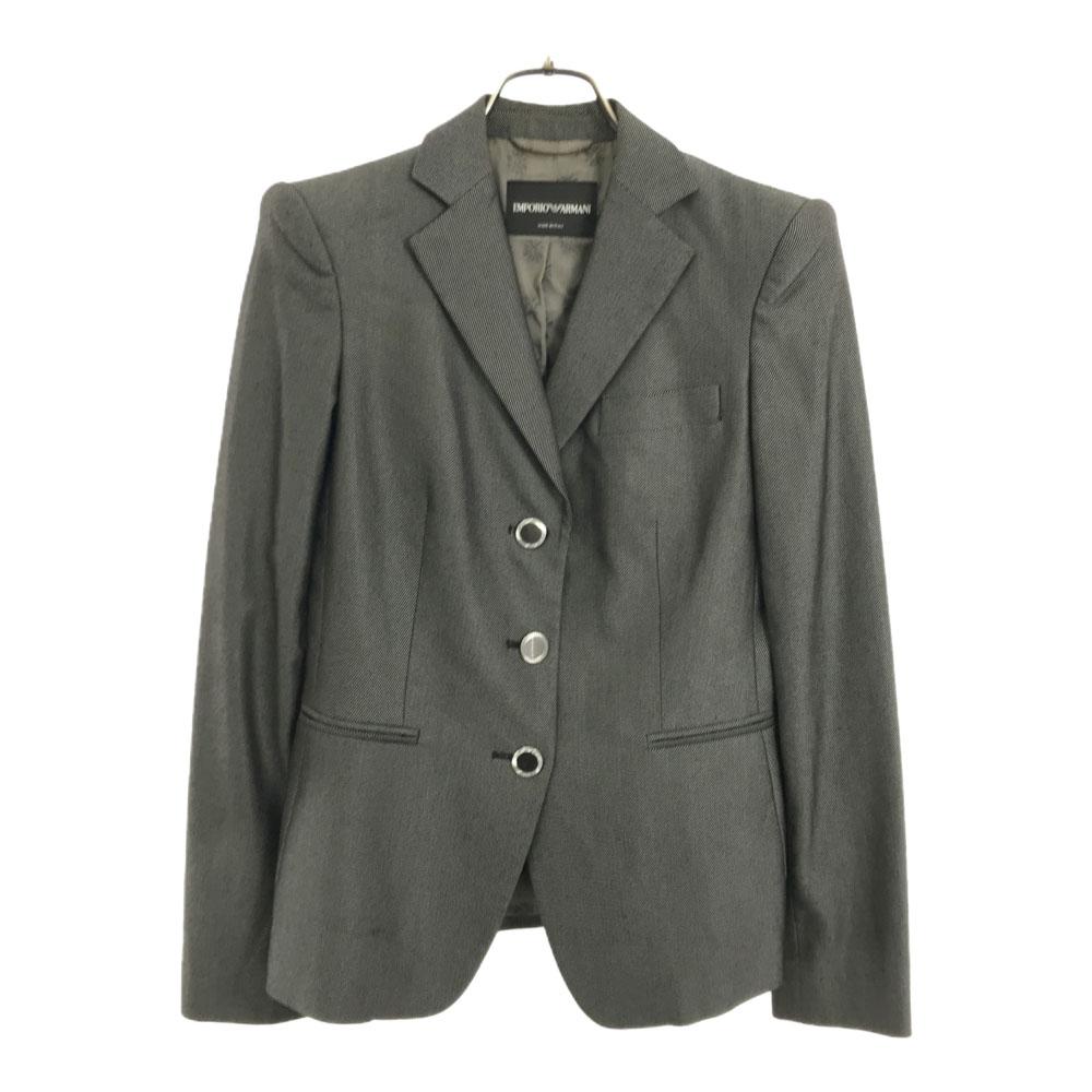 Emporio Armani made in Italy tailored jacket 36 Gray Women Used