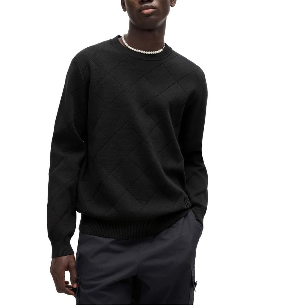 Hugo Mens Symond Square Knitted Sweatshirt