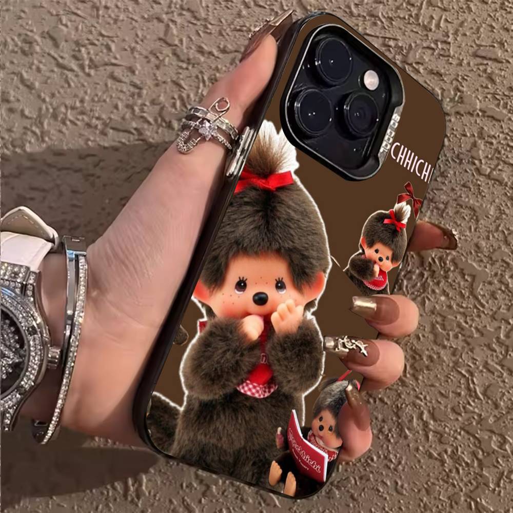Cute M-monchhichis-s Phone Case for iPhone 17,16,15,14,13,12,11,Pro,X,Xs,Max,Plus Shockproof Cover