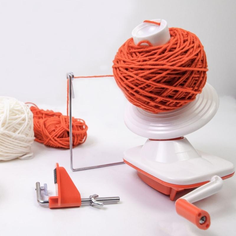 Manual Yarn Winder Easy To Set Up Yarn Wools String Winder Needlecraft Yarn Winder for Knitting Crocheting Weaving