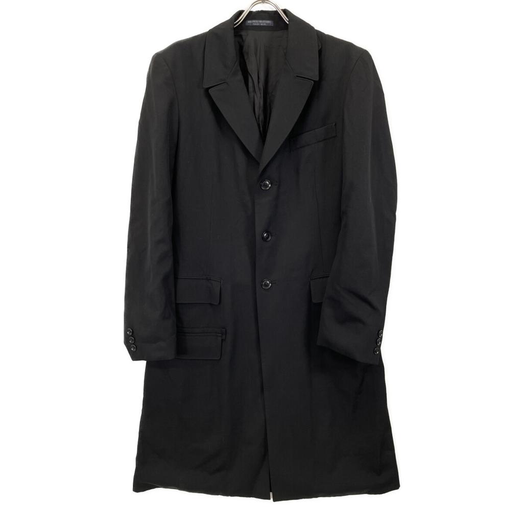 REGULATION Yohji Yamamoto HV-J98-148 18AW Black Doctor Coat coat 2 blackUsed