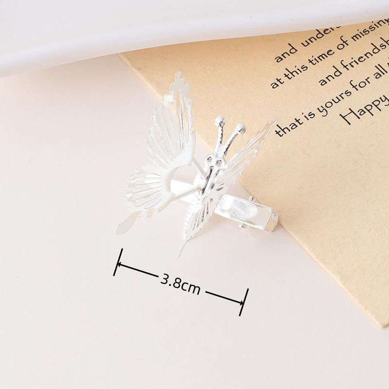 Children s Cartoon Butterfly Hair Clip - Stylish Bangs and Side Clip