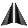 Rear Mirror Triangle Trim Plate Door Mirror Flag Cover Moldings For Hyundai Elantra 2011 2012 2013 86180-3X000 86190-3X000