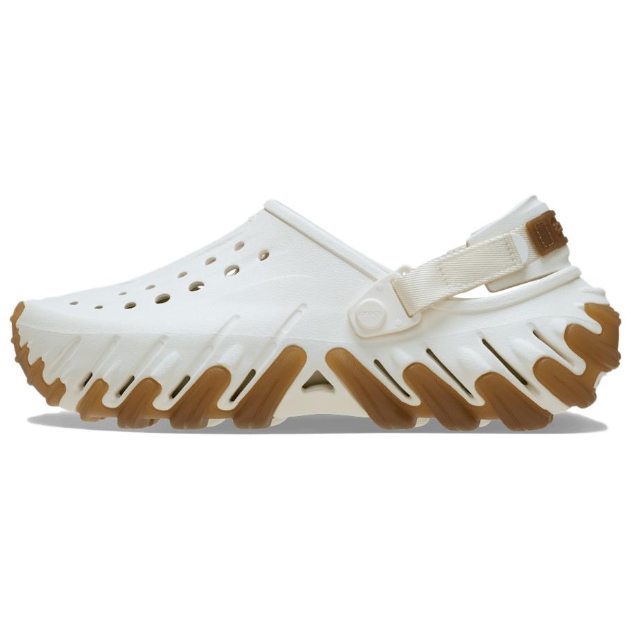 Crocs Echo RO Clog Gum - Kritt Unisex Sneakers Hvit 211675-0WV