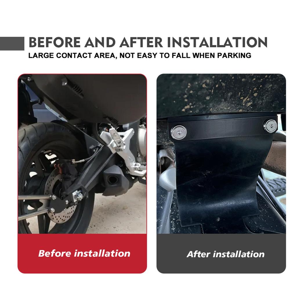 Capac de praf cu absorbție a șocurilor pentru motocicletă, înlocuitor de apărător de noroi pentru aripa din spate pentru CFMOTO 800MT