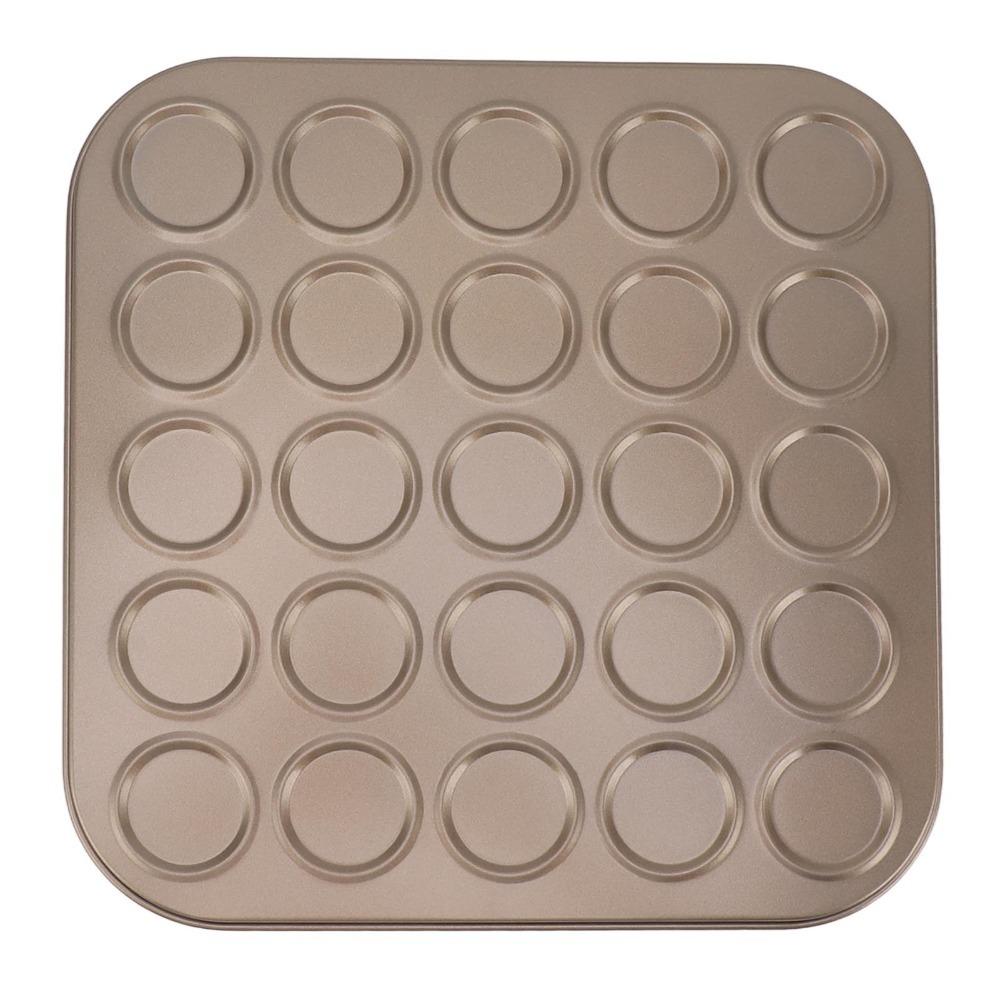 Non-Stick Coating Muffin Top Pan Carbon Steel Muffin Baking Pan Muffin Making 25Hole