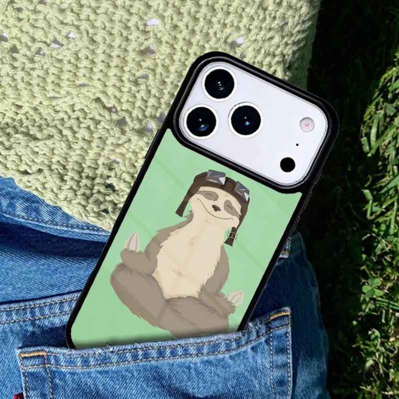 Cacti Sloths Phone Case Cover for IPhone 11 12 13 14 15 16e 17 Pro Max Coque for IPhone 17 Air