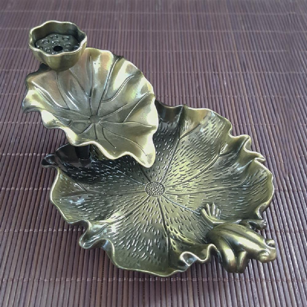 

Водопад благовоний, конусная курильница с лягушкой или рыбой, обратный поток благовоний, металлическая курильница, ароматерапия, украшение для дома, йога