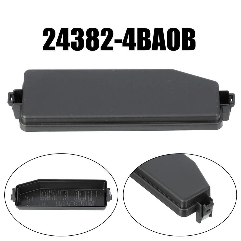 Car Fuse Box Cover Replacement 24382-4BA0B 243824BA0B For Nissan-Rogue 2014-