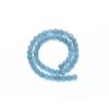 Ice Seed Ice Through Natural Aquamarine Bracelet Bracelet Crystal Work In Progress Round Beads Beaded Loose Beads
