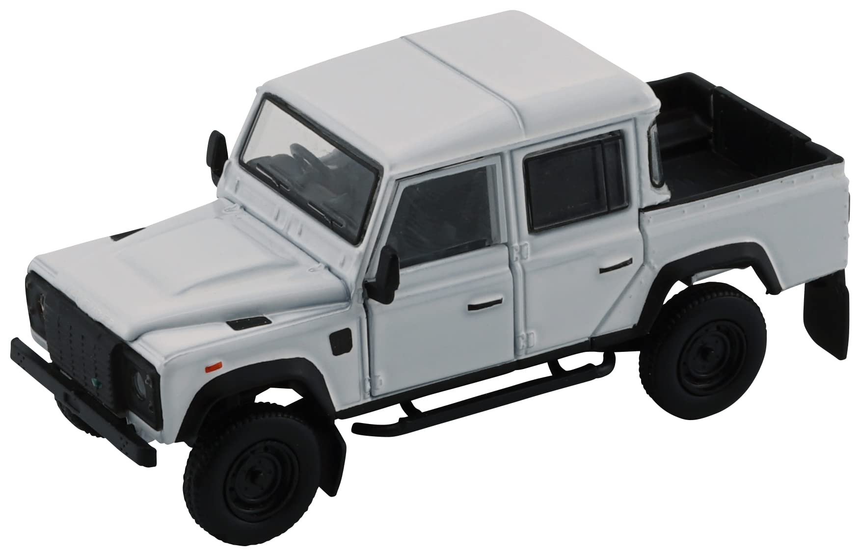 

BM CREATIONS Масштаб Land Rover Defender 110 Пикап 2016 Белый RHD Готовое изделие 1/64 белый