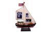 Decorative Metal Frame Sailboat