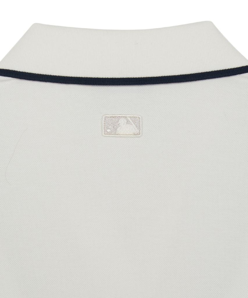 Emelbi Women'S Basic Lettering Pique Dress Ny (Ivory)