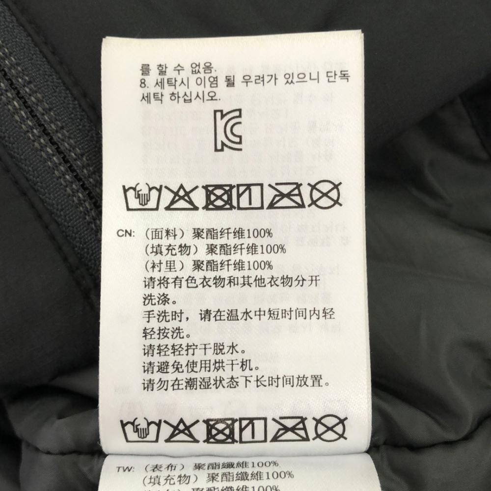 Haglofs Logo Print Hooded Batting Jacket M Black Outdoors Men's Used