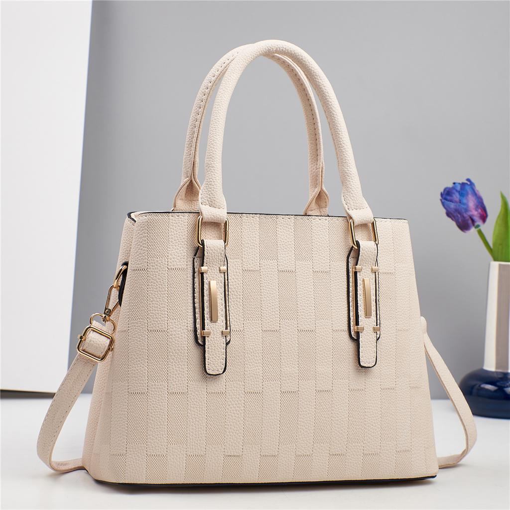 Large capacity temperament women's portable oblique span bag atmospheric simple fashion mother shoulder bag bag