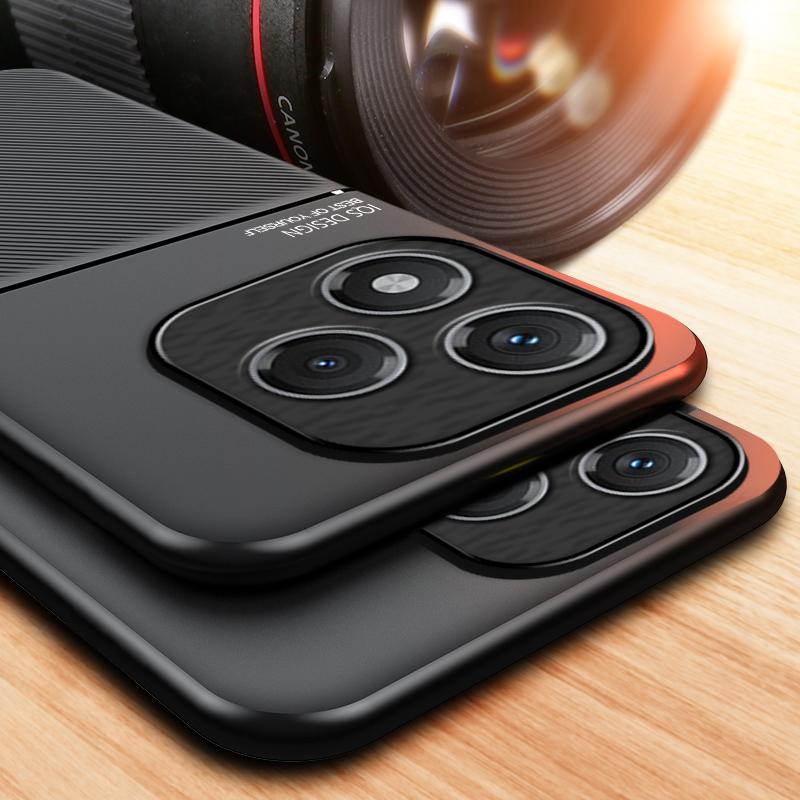 Slim Non-Slip Portective Case For Honor 400 Lite With Metal Plate Magnetic Car Holder Cover For Honor 400 Lite Phone Case Shell