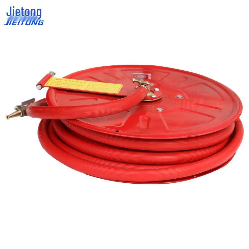 Jietong 25m Single Hose Fire Self-Rescue Hose Reel