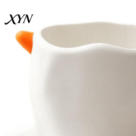 Creative Gift for Girls Upside Down Duck Pen Holder, 3D Printed Desk Organizer, Funny Holder Stationery Storage Office School,