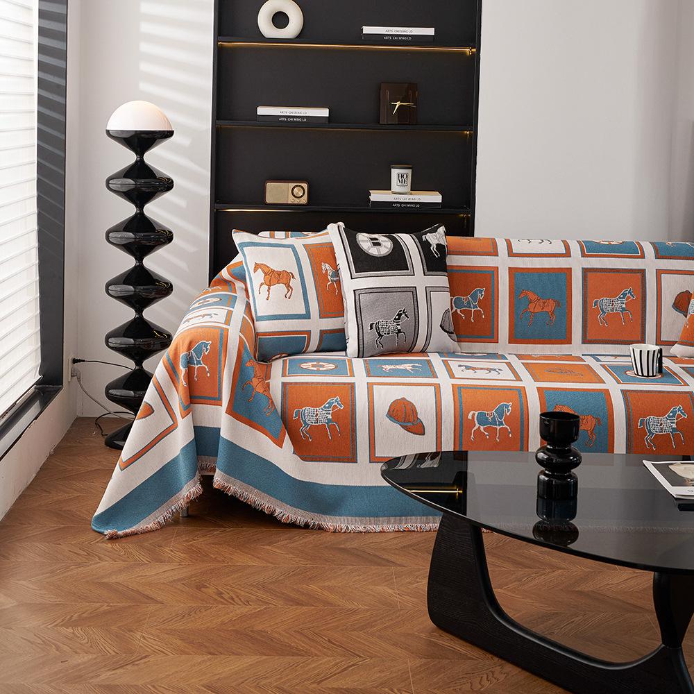 

Современный минималистичный и роскошный чехол для дивана из синели с защитой от кошачьих лап, диванное полотенце премиум-класса, универсальный всесезонный чехол для дивана 180*130CM