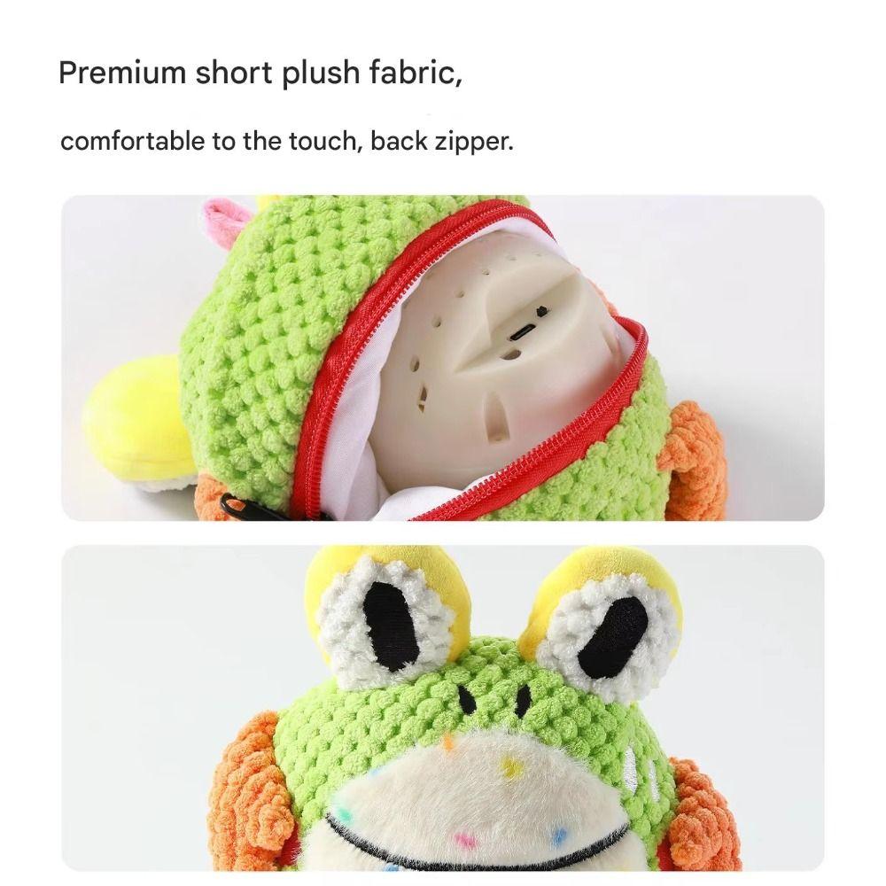 Animal Shaped Moving Dog Ball Sound Ball Automatic Moving Electric Rolling Toy Washable Durable Chew Dog Chew Teether