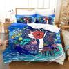 3d Printing Anime Deji Meets Girl Bedding Set Cartoon Anime Adult Kid Bedroom Duvet Cover Sets 3D Kawaii Girls