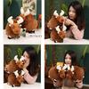 Adorable Plush Cartoon Moose Toy For Children Soft And Cuddly Christmas Gift