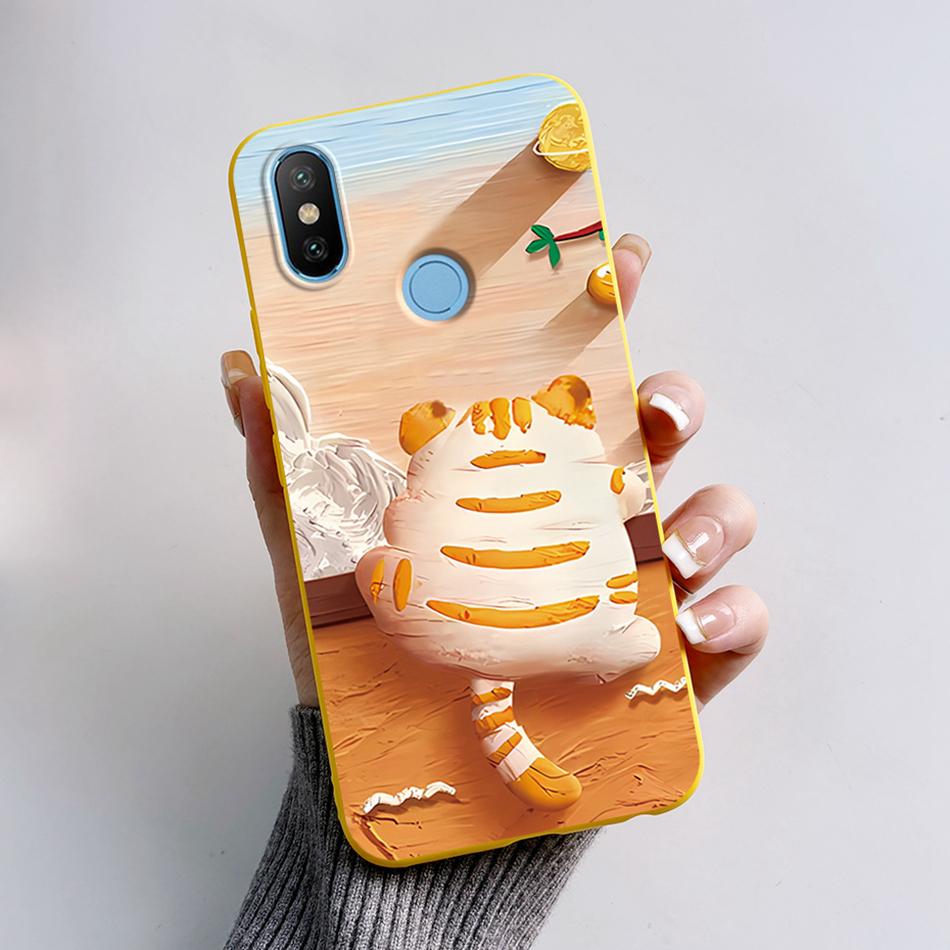 Case For Xiaomi Mi A2 Lite MiA2 Cute Bear Cartoon Frog Soft Silicone Phone Case Bumper For Xiaomi Mi A2 Lite A2lite Back Cover
