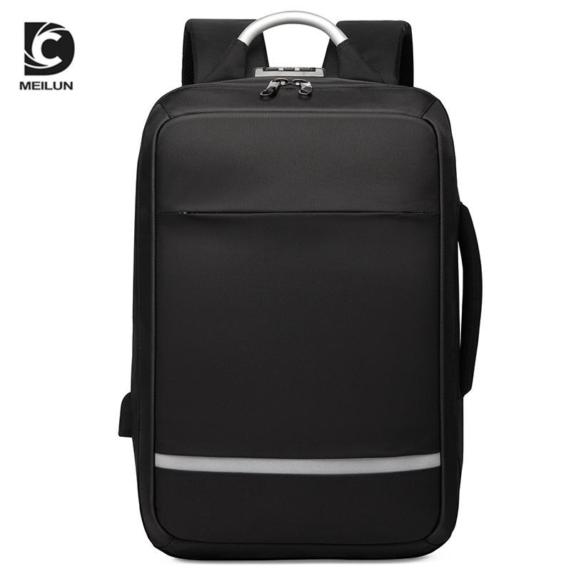 Nový multifunkční štětec proti krádeži Business Travel Backpack Kabelka na tři použití Oxford látkový počítačový batoh pro muže