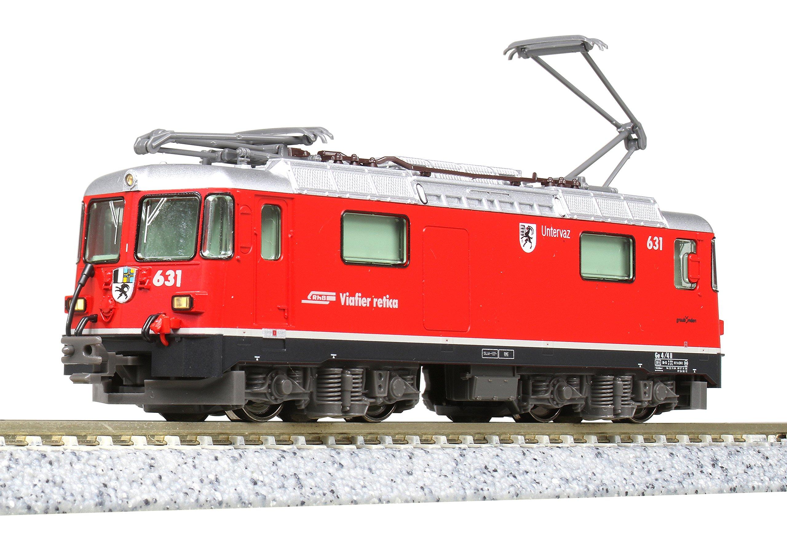 

KATO N Gauge Alps Locomotive Ge44-II 631 3102 Железнодорожная модель электровоза