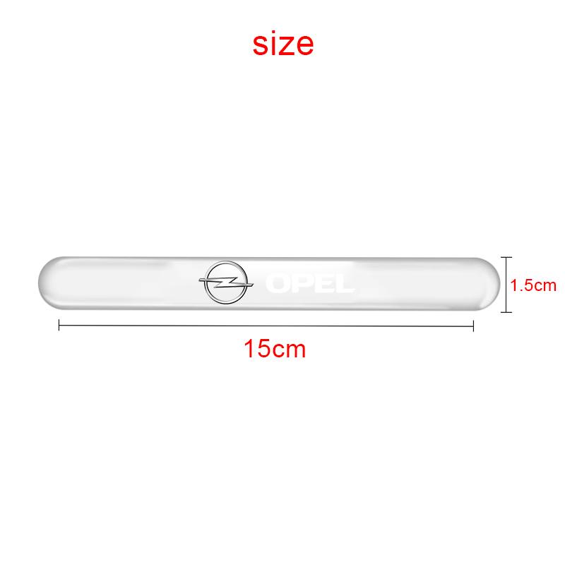 Car Door Handle Bowl Protective Stickers Car Anti-collision Strip For Opel Insignia Astra Antara Meriva Zafira H G Corsa