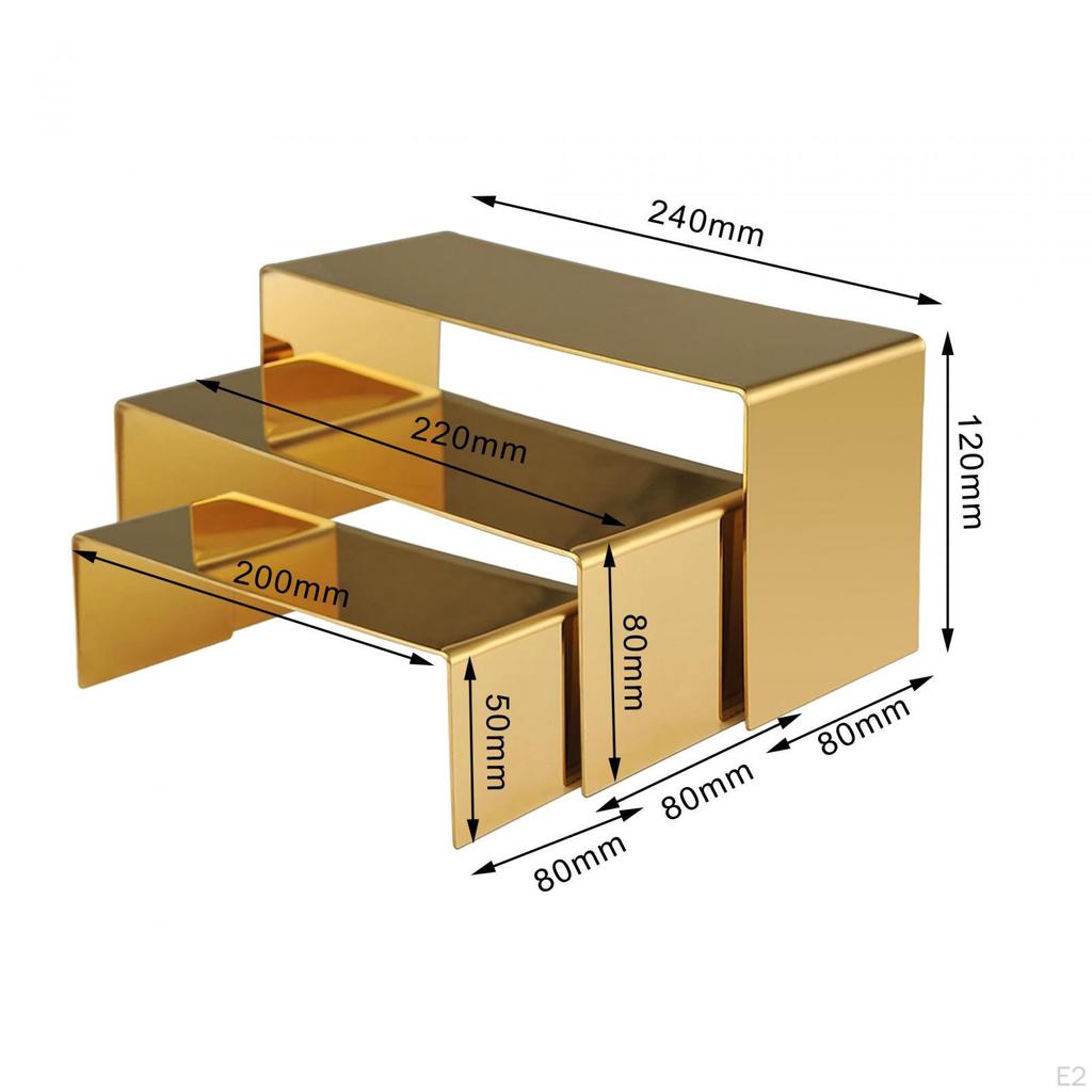 3 bucăți Poșetă Parfum Expoziție Rider Stand Lucrări de artă Artizanat Organizator blat pentru casă și