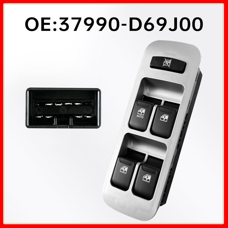 Driver s Side Window Lifter Switch for Suzuki Alto (Part No. 37990-D69J00)